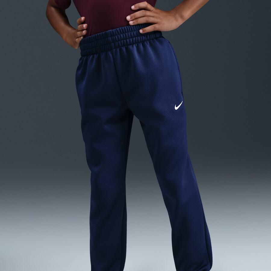 Nike Therma-FIT winterse trainingsbroek voor kids Blauw