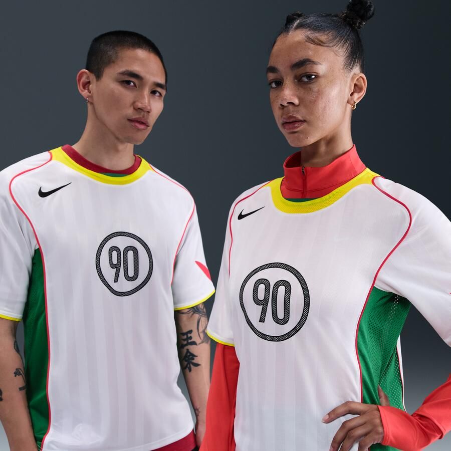 Nike Total 90 Dri-FIT voetbalshirt voor heren Wit - Foto 4