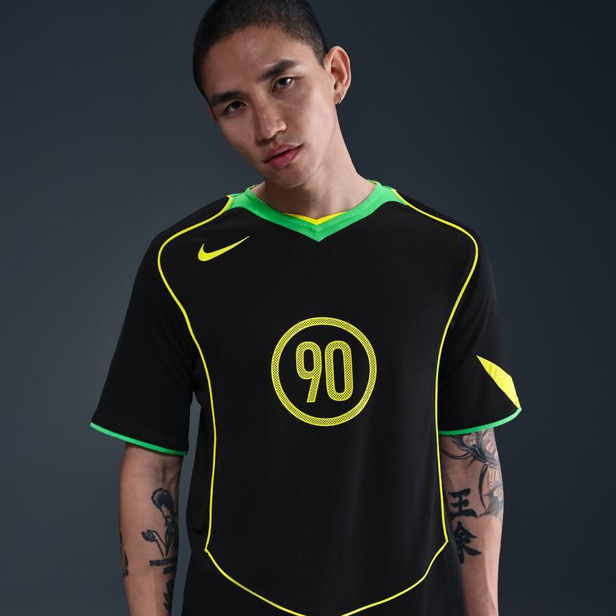 Nike Total 90 Dri-FIT voetbalshirt voor heren Zwart - Foto 2