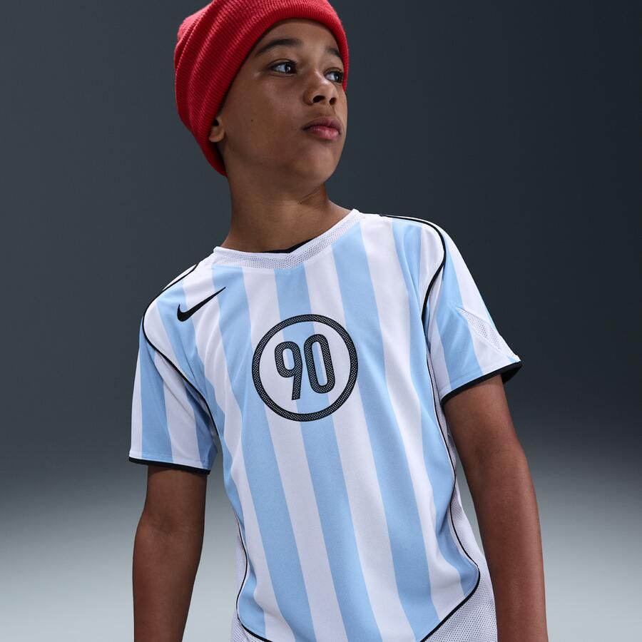 Nike Total 90 Dri-FIT voetbalshirt voor kids Blauw - Foto 4