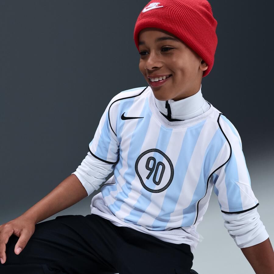 Nike Total 90 Dri-FIT voetbalshirt voor kids Blauw - Foto 2