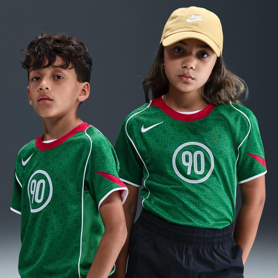 Nike Total 90 Dri-FIT voetbalshirt voor kids Groen - Foto 4