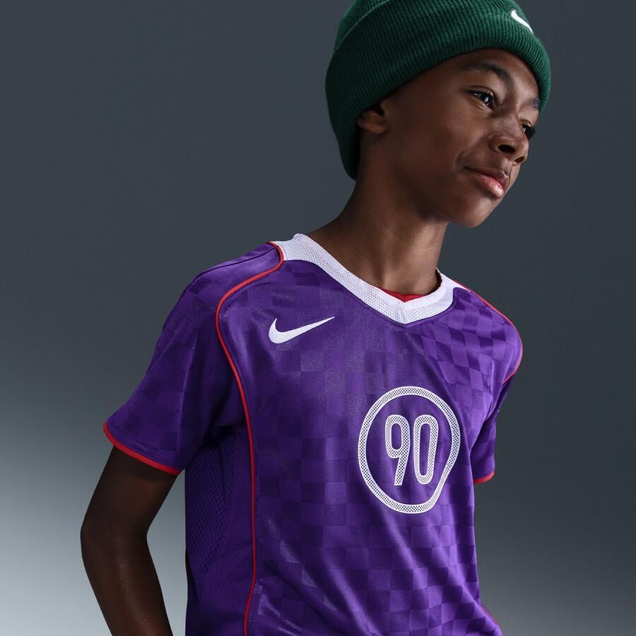 Nike Total 90 Dri-FIT voetbalshirt voor kids Paars - Foto 2