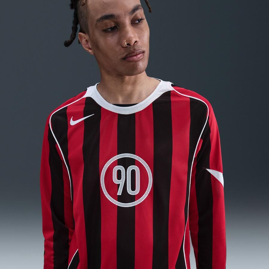 Nike Total 90 Dri-FIT voetbaltop met lange mouwen voor heren Rood - Foto 4