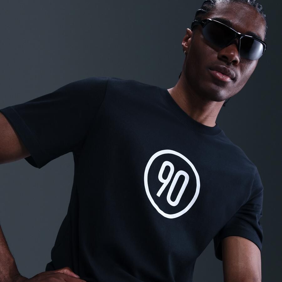 Nike Total 90 voetbalshirt voor heren Zwart - Foto 2