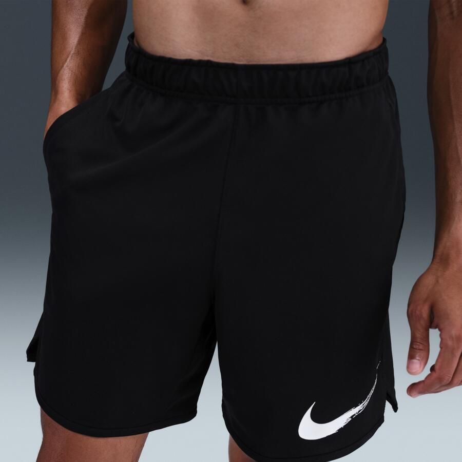 Nike Totality Dri-FIT multifunctionele herenshorts zonder binnenbroek (18 cm) Zwart
