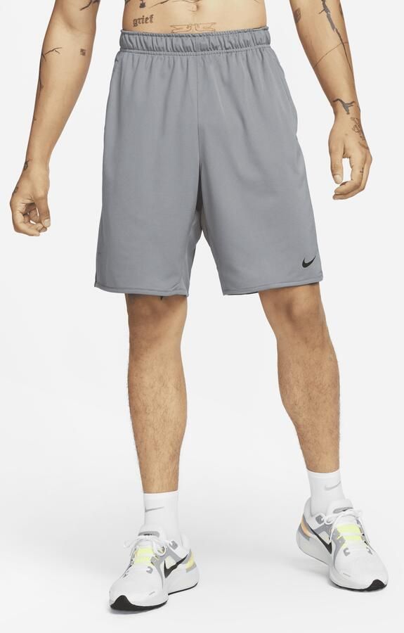 Nike Totality multifunctionele niet-gevoerde herenshorts met Dri-FIT (23 cm) Grijs - Foto 4