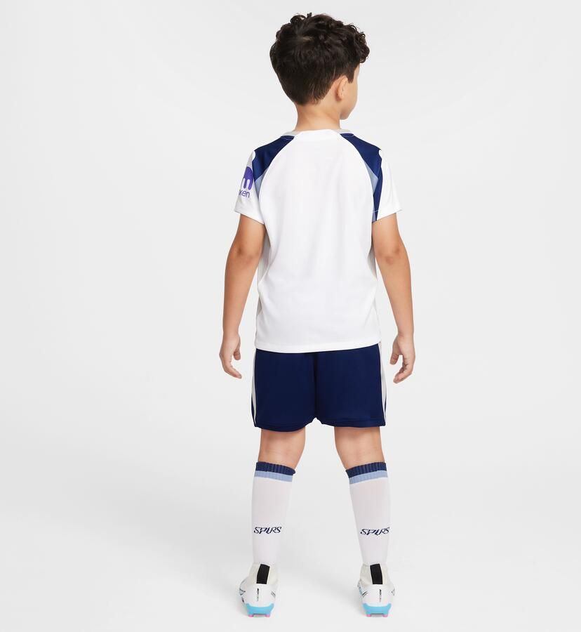Nike Tottenham Hotspur 2025 26 Stadium Thuis driedelig replicavoetbaltenue voor kleuters Wit - Foto 3
