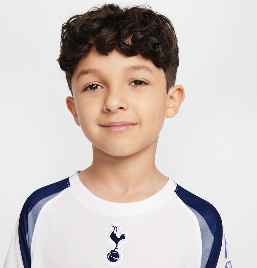 Nike Tottenham Hotspur 2025 26 Stadium Thuis driedelig replicavoetbaltenue voor kleuters Wit
