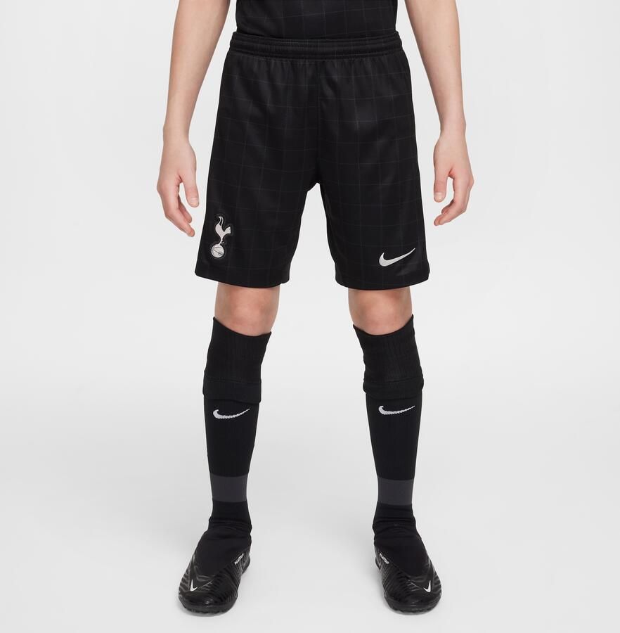 Nike Tottenham Hotspur 2025 26 Stadium Uit Dri-FIT replicavoetbalshorts voor kids Zwart - Foto 3