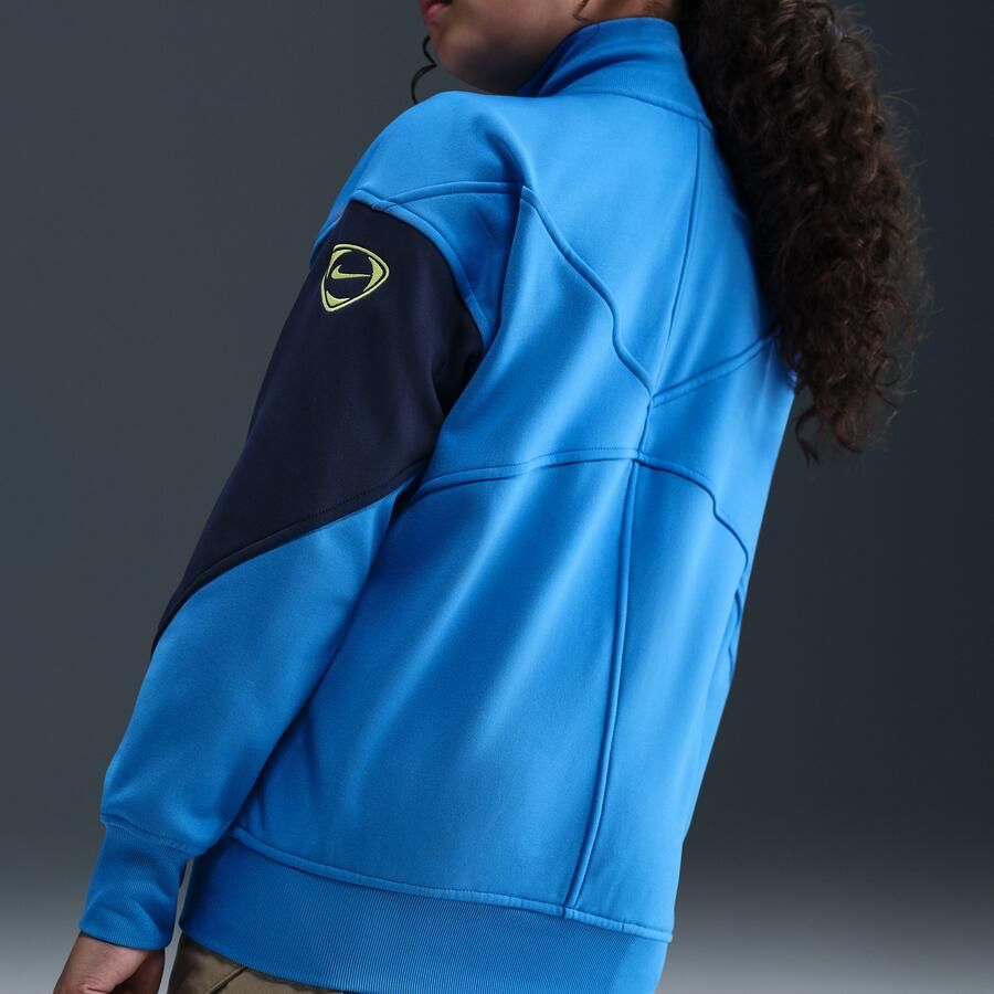 Nike Tottenham Hotspur Academy Pro Derde Total 90 Anthem voetbaljack met Dri-FIT voor kids Blauw