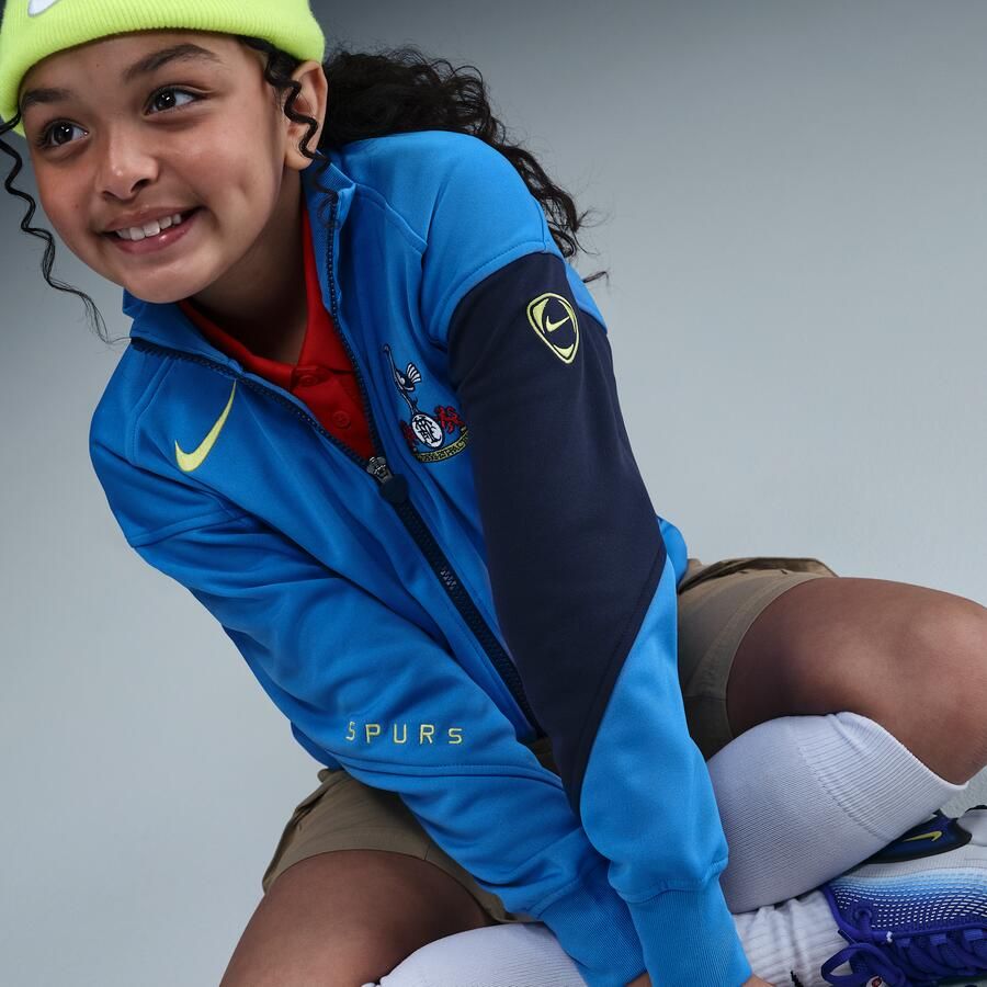 Nike Tottenham Hotspur Academy Pro Derde Total 90 Anthem voetbaljack met Dri-FIT voor kids Blauw - Foto 2