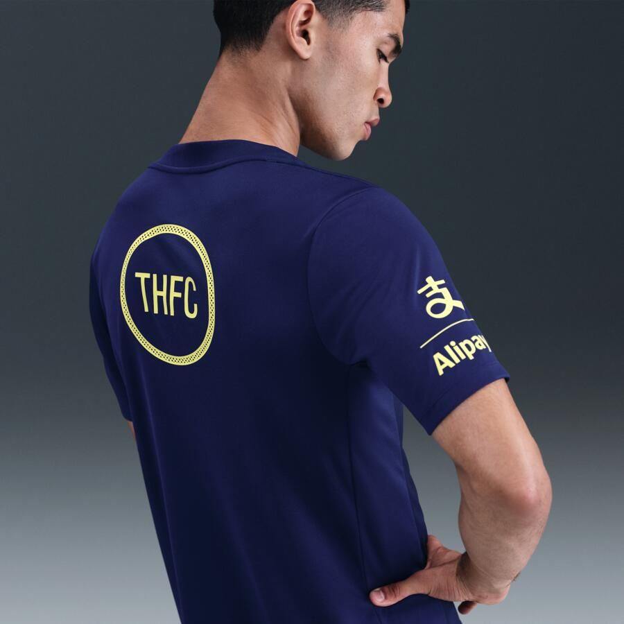 Nike Tottenham Hotspur Academy Pro Derde Total 90 Dri-FIT warming-uptop voor heren Blauw