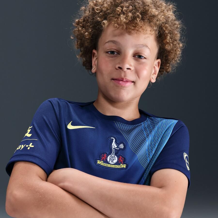 Nike Tottenham Hotspur Academy Pro Derde Total 90 Dri-FIT warming-uptop voor kids Blauw - Foto 2