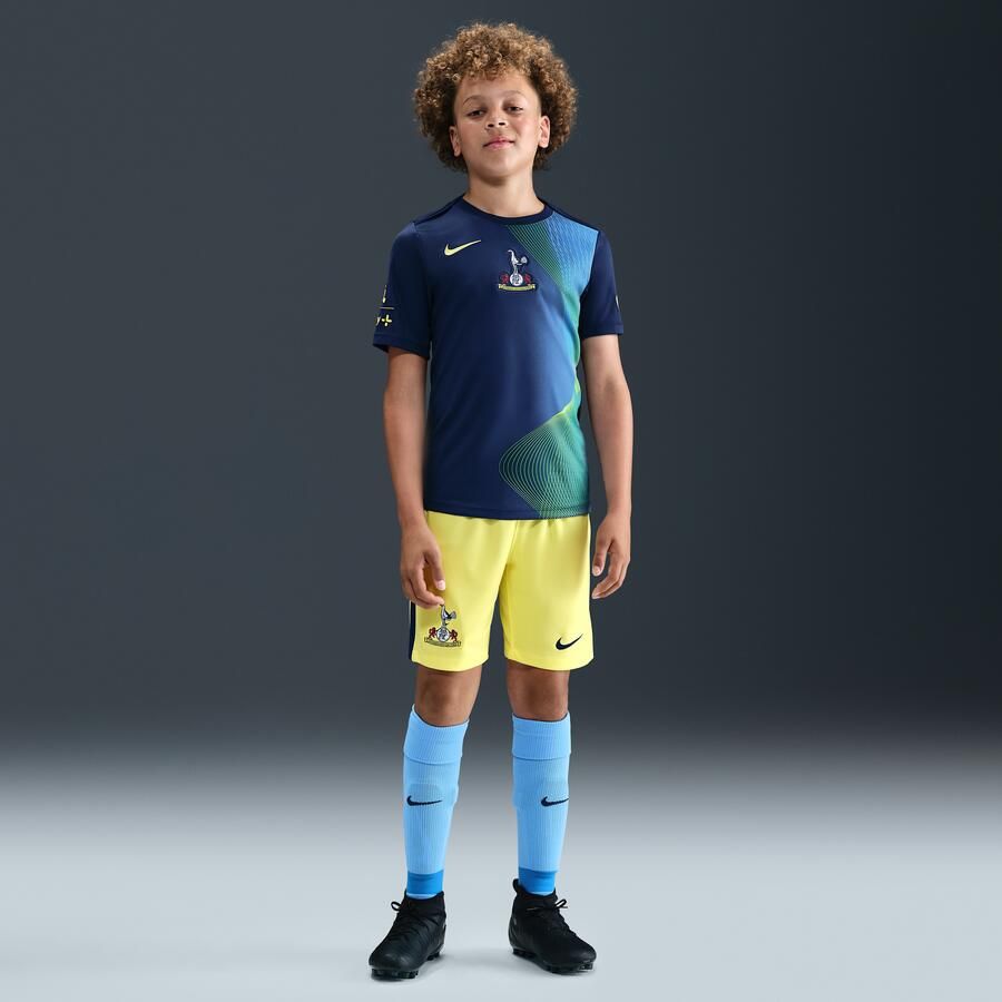 Nike Tottenham Hotspur Academy Pro Derde Total 90 Dri-FIT warming-uptop voor kids Blauw - Foto 3