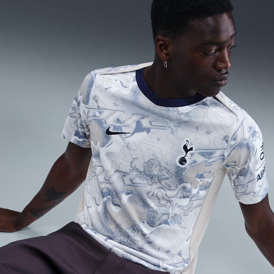 Nike Tottenham Hotspur Academy Pro Thuis Dri-FIT warming-up voetbalshirt met korte mouwen voor heren Wit - Foto 2