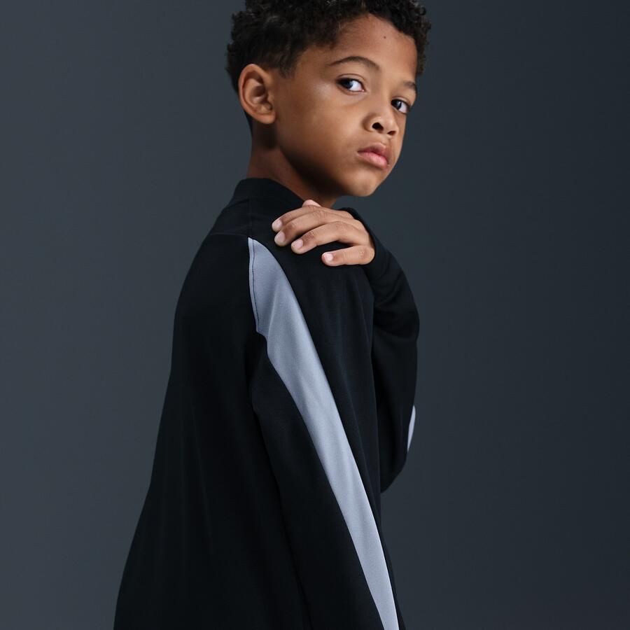 Nike Tottenham Hotspur Academy Winter Warrior Therma-FIT voetbaltrainingstop voor kids Zwart