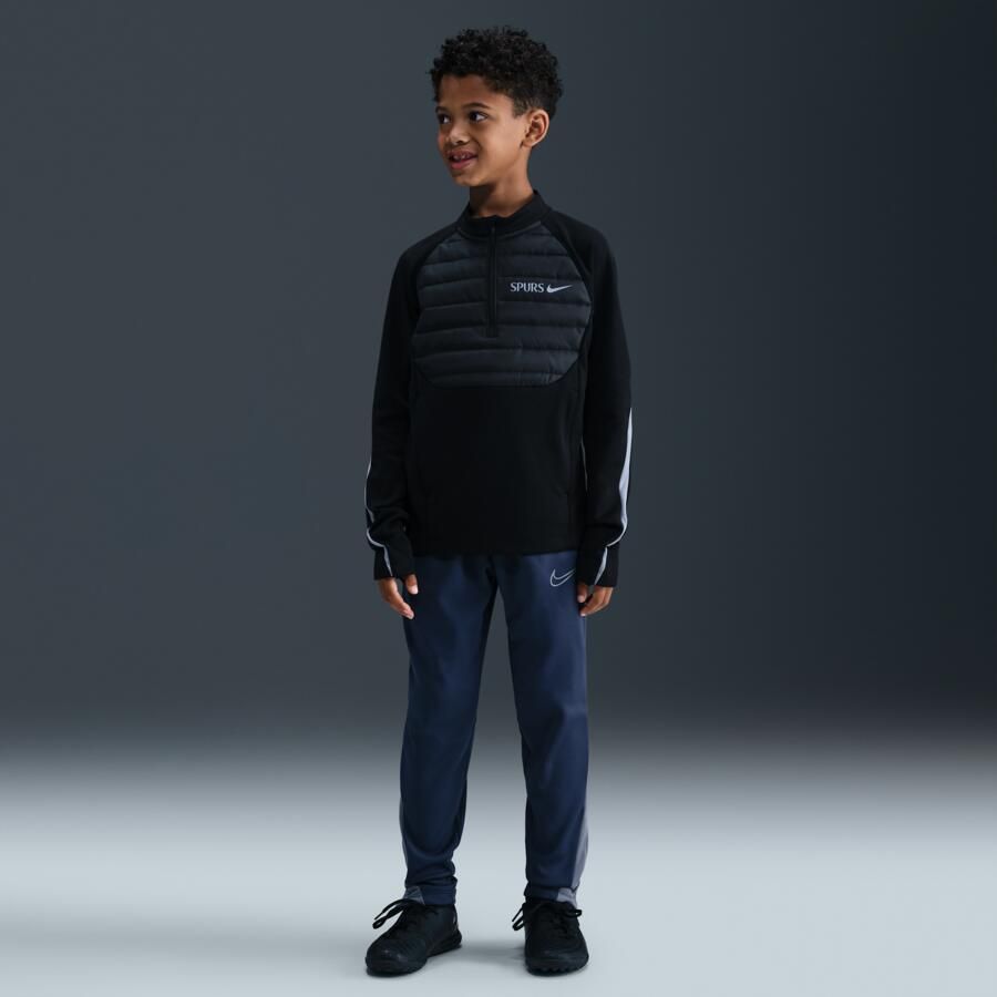 Nike Tottenham Hotspur Academy Winter Warrior Therma-FIT voetbaltrainingstop voor kids Zwart - Foto 3