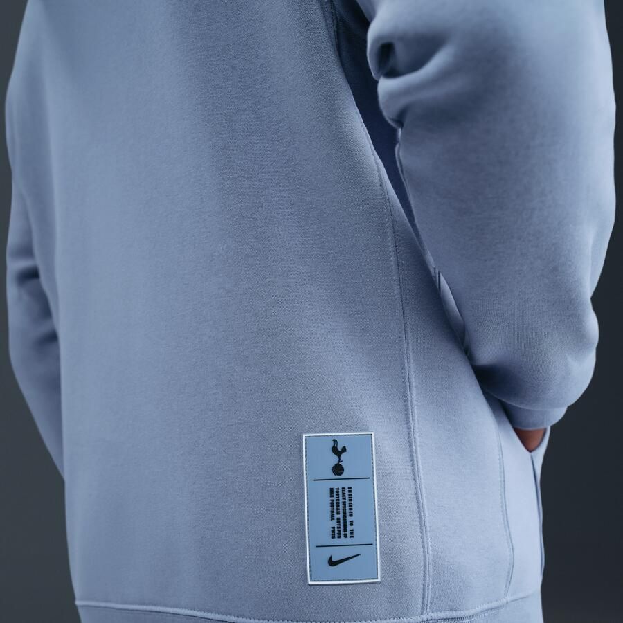 Nike Tottenham Hotspur Club voetbalhoodie van fleece voor heren Blauw
