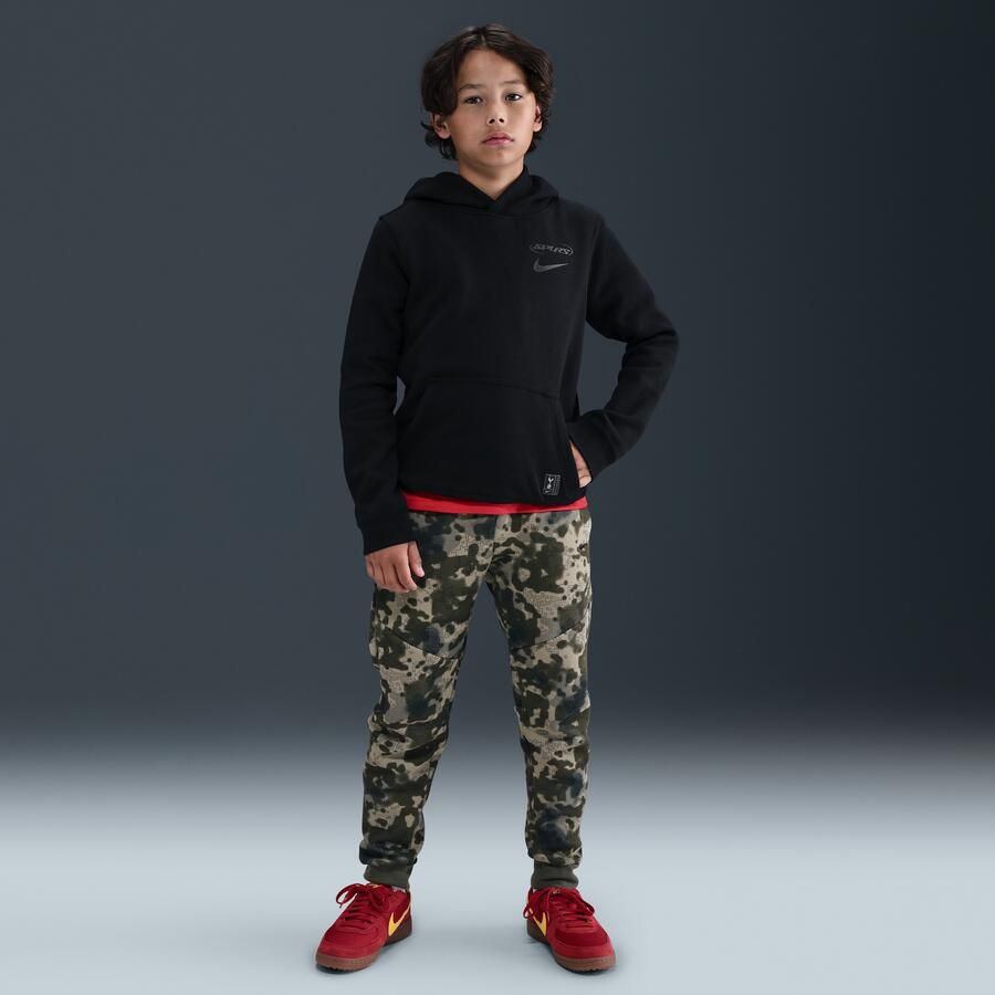 Nike Tottenham Hotspur Club voetbalhoodie voor jongens Zwart - Foto 3