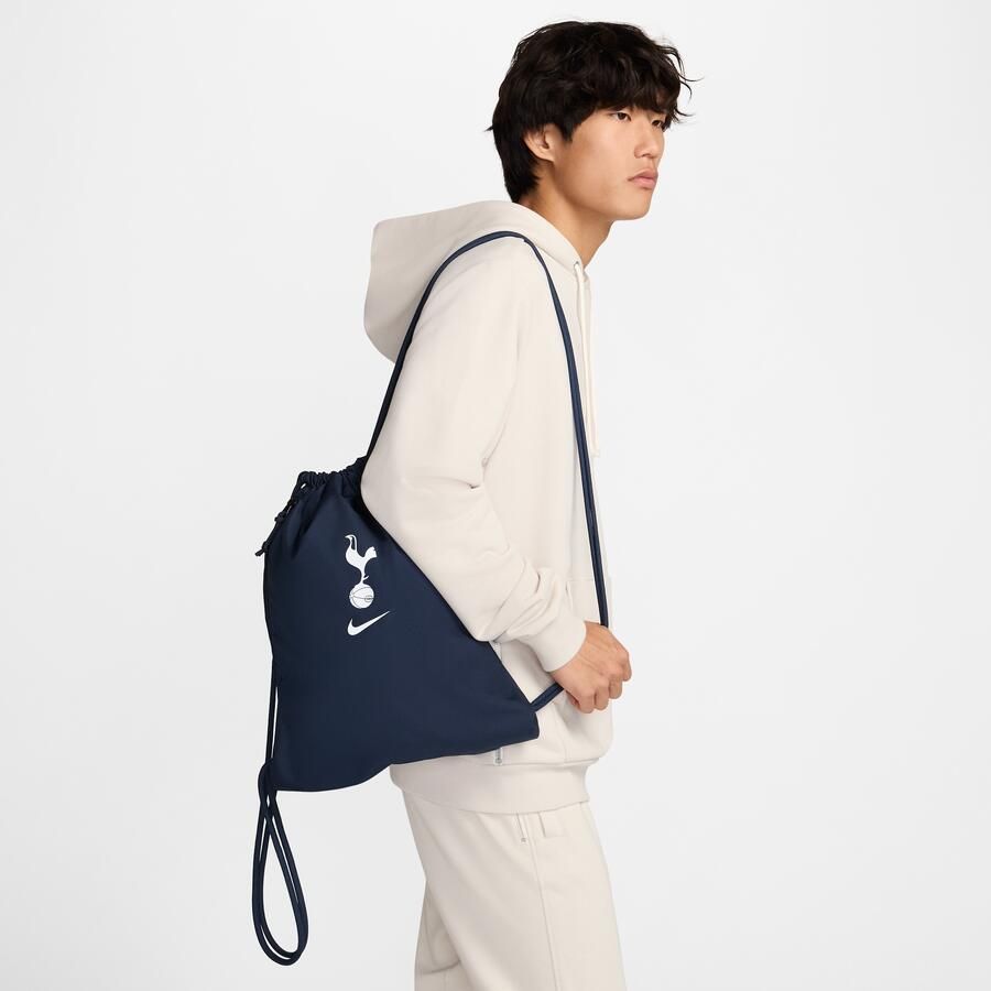 Nike Tottenham Hotspur Heritage tas met trekkoord (13 liter) Blauw