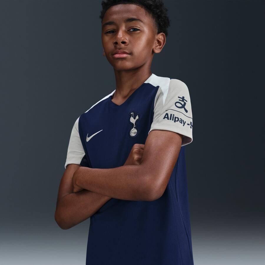 Nike Tottenham Hotspur Strike Dri-FIT voetbaltop met korte mouwen voor kids Blauw - Foto 4