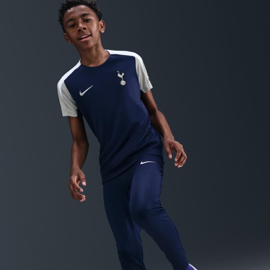 Nike Tottenham Hotspur Strike Dri-FIT voetbaltop met korte mouwen voor kids Blauw - Foto 2