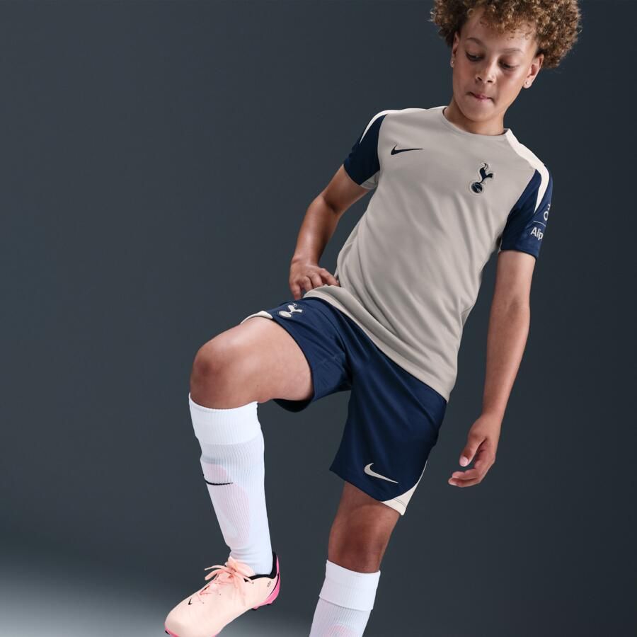 Nike Tottenham Hotspur Strike Dri-FIT voetbaltop met korte mouwen voor kids Grijs - Foto 2
