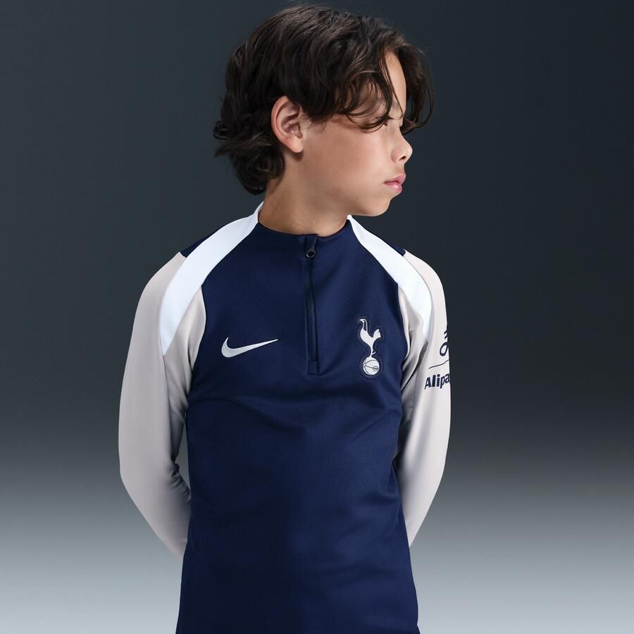 Nike Tottenham Hotspur Strike Dri-FIT voetbaltrainingstop voor kids Blauw - Foto 4