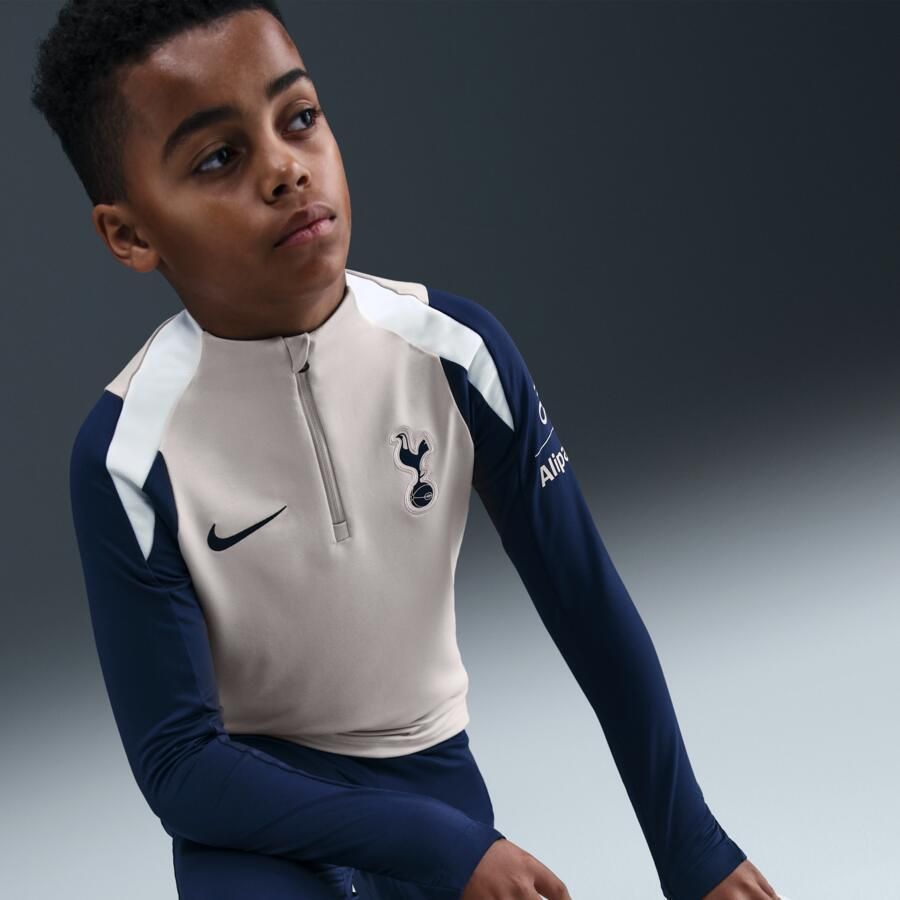 Nike Tottenham Hotspur Strike Dri-FIT voetbaltrainingstop voor kids Grijs - Foto 2