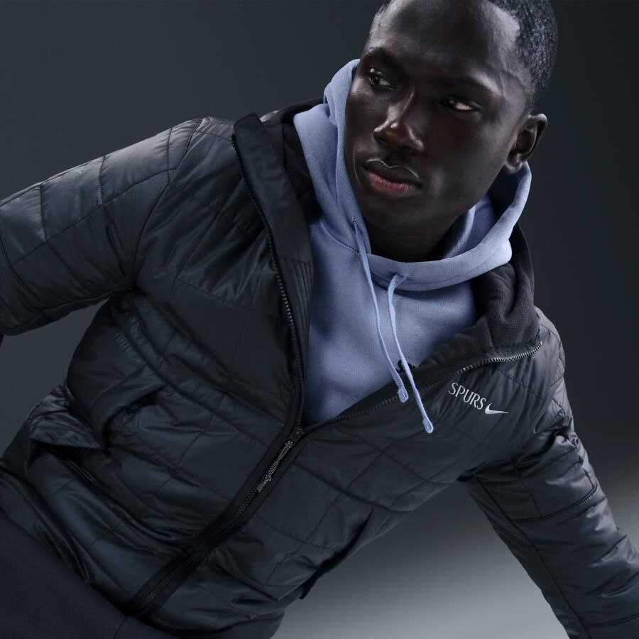 Nike Tottenham Hotspur voetbaljack met synthetische vulling en capuchon voor heren Zwart - Foto 2