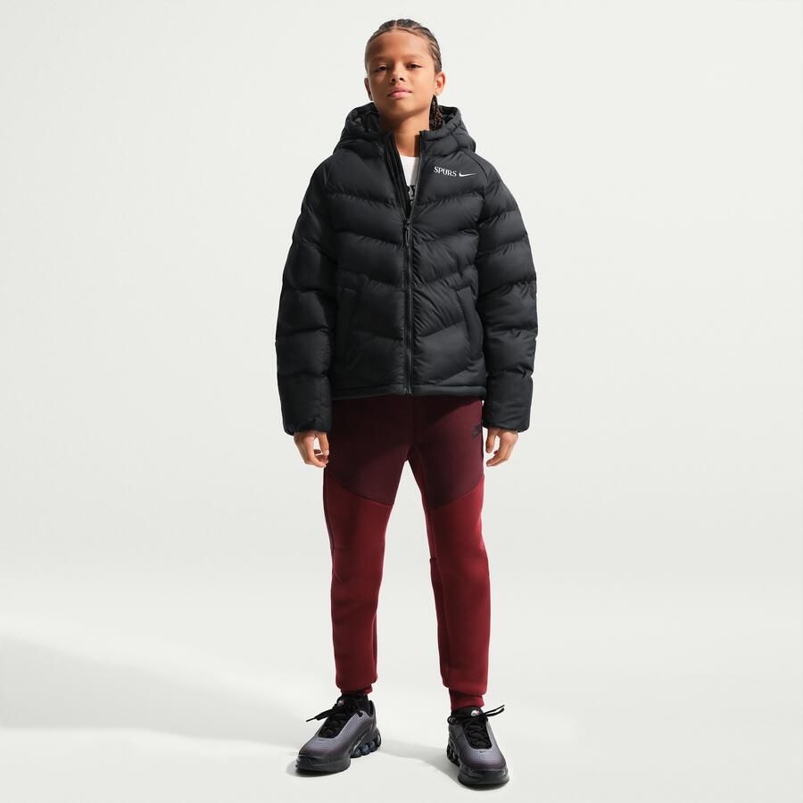 Nike Tottenham Hotspur voetbaljack met synthetische vulling en capuchon voor kids Zwart - Foto 2
