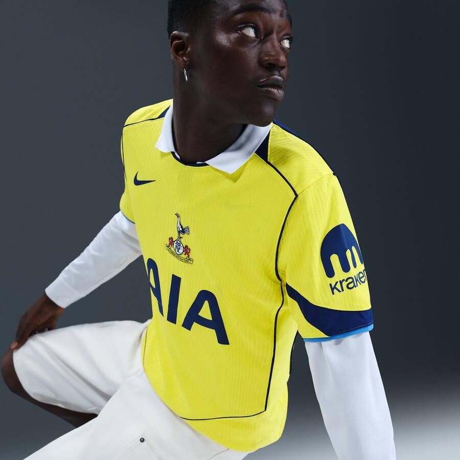 Nike Tottenham Hotspur 2025 26 Match Derde Total 90 authentiek voetbalshirt met Dri-FIT ADV voor heren Geel - Foto 2