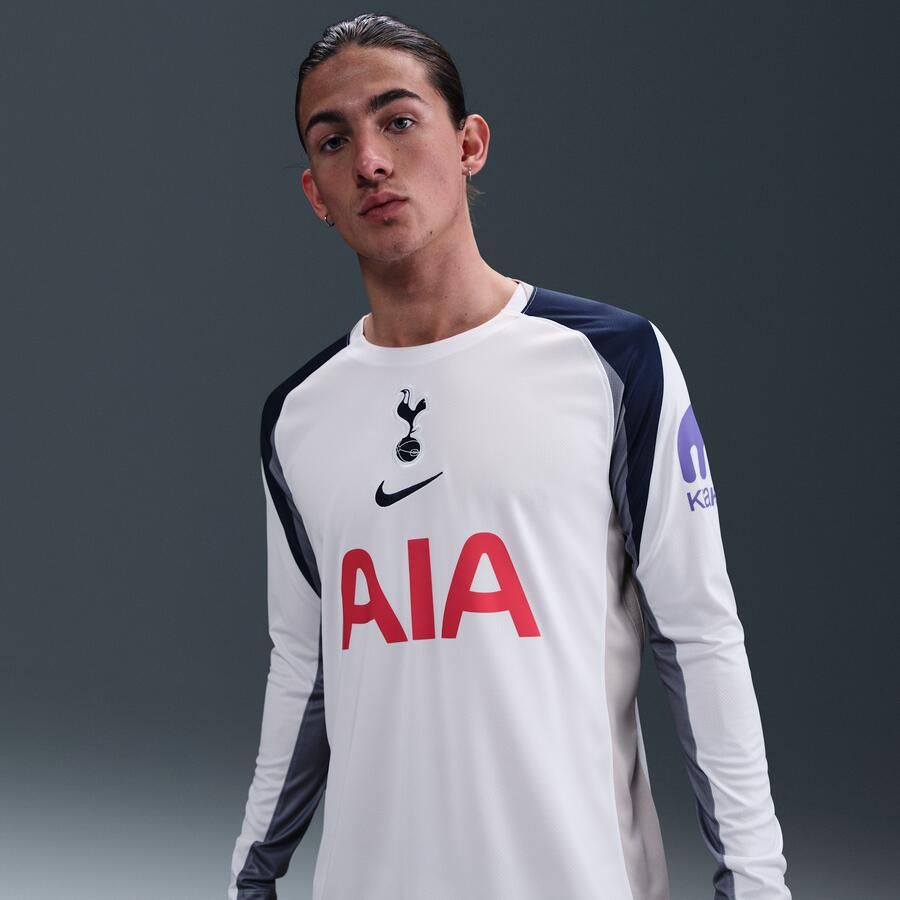 Nike Tottenham Hotspur 2025 26 Stadium Thuis Dri-FIT replicavoetbalshirt met lange mouwen voor heren Wit - Foto 4
