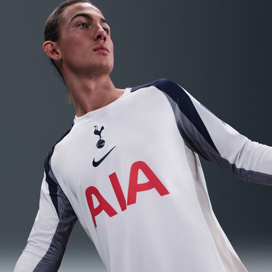 Nike Tottenham Hotspur 2025 26 Stadium Thuis Dri-FIT replicavoetbalshirt met lange mouwen voor heren Wit - Foto 2