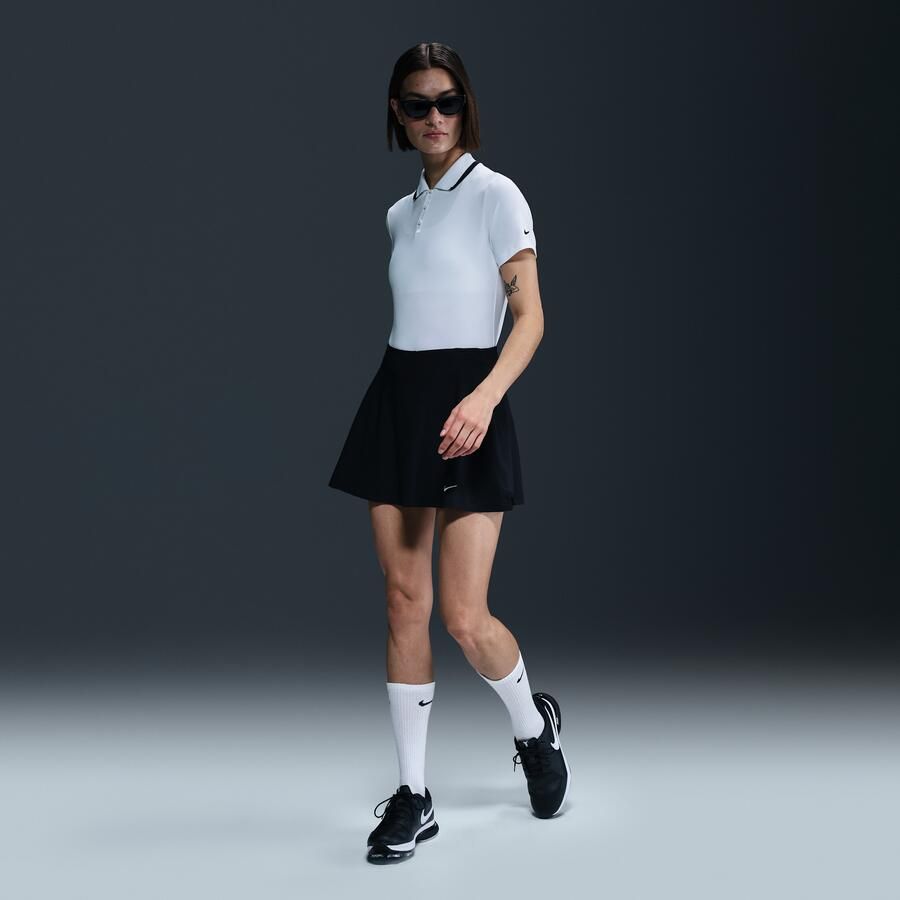 Nike Tour Dri-FIT golfpolo met korte mouwen voor dames Wit - Foto 2