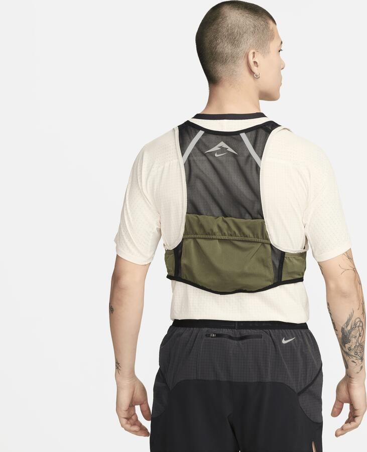 Nike Trail 2.0 hardloopbodywarmer voor heren Zwart