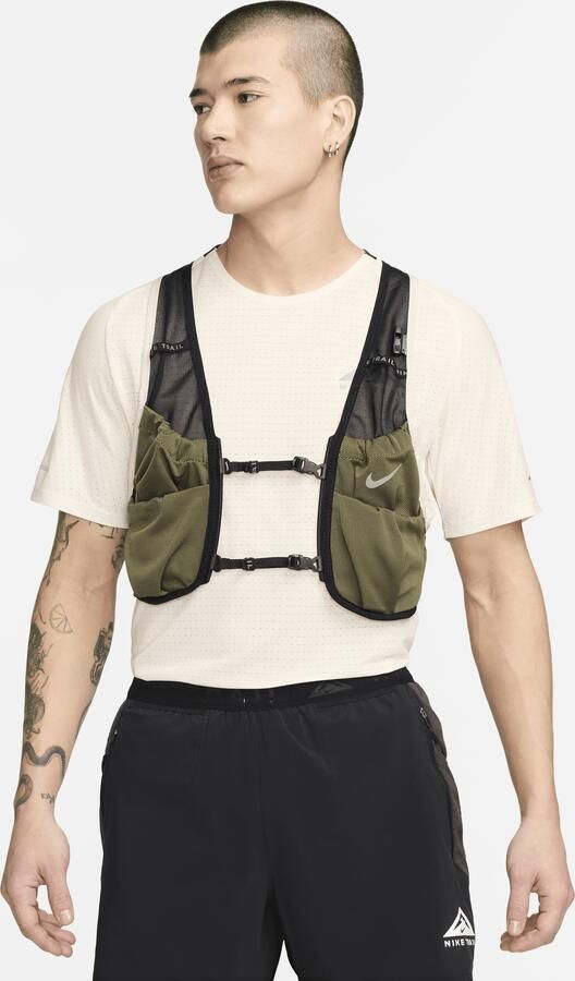 Nike Trail 2.0 hardloopbodywarmer voor heren Zwart - Foto 4
