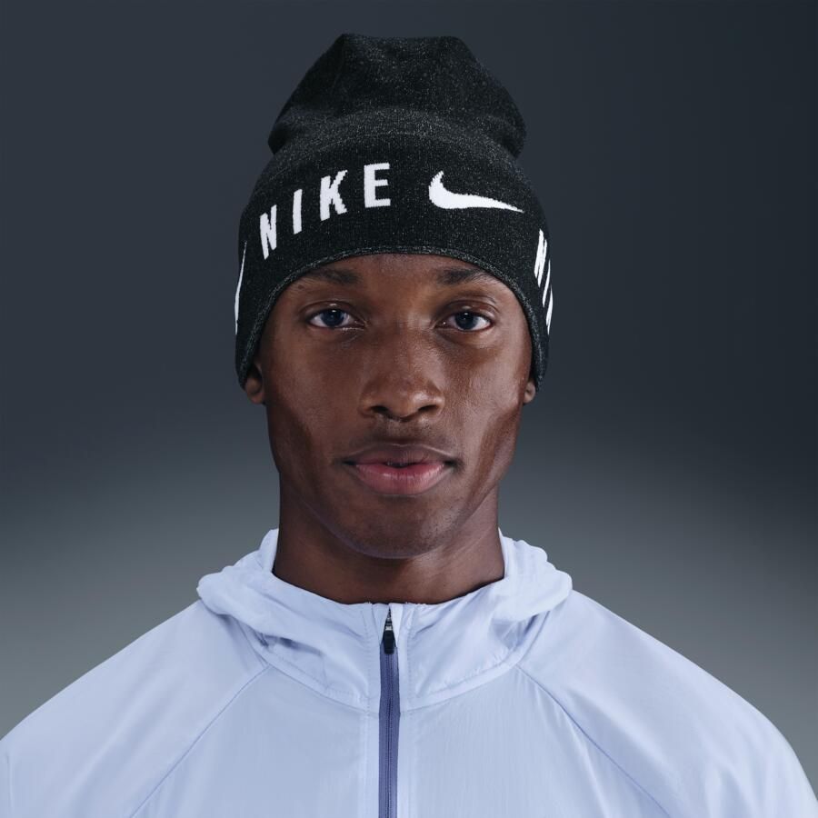 Nike Trail Dri-FIT hardloopbeanie Zwart - Foto 4