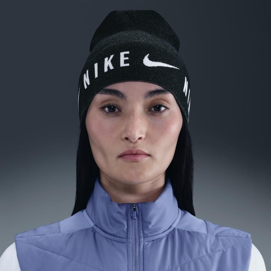 Nike Trail Dri-FIT hardloopbeanie Zwart - Foto 2