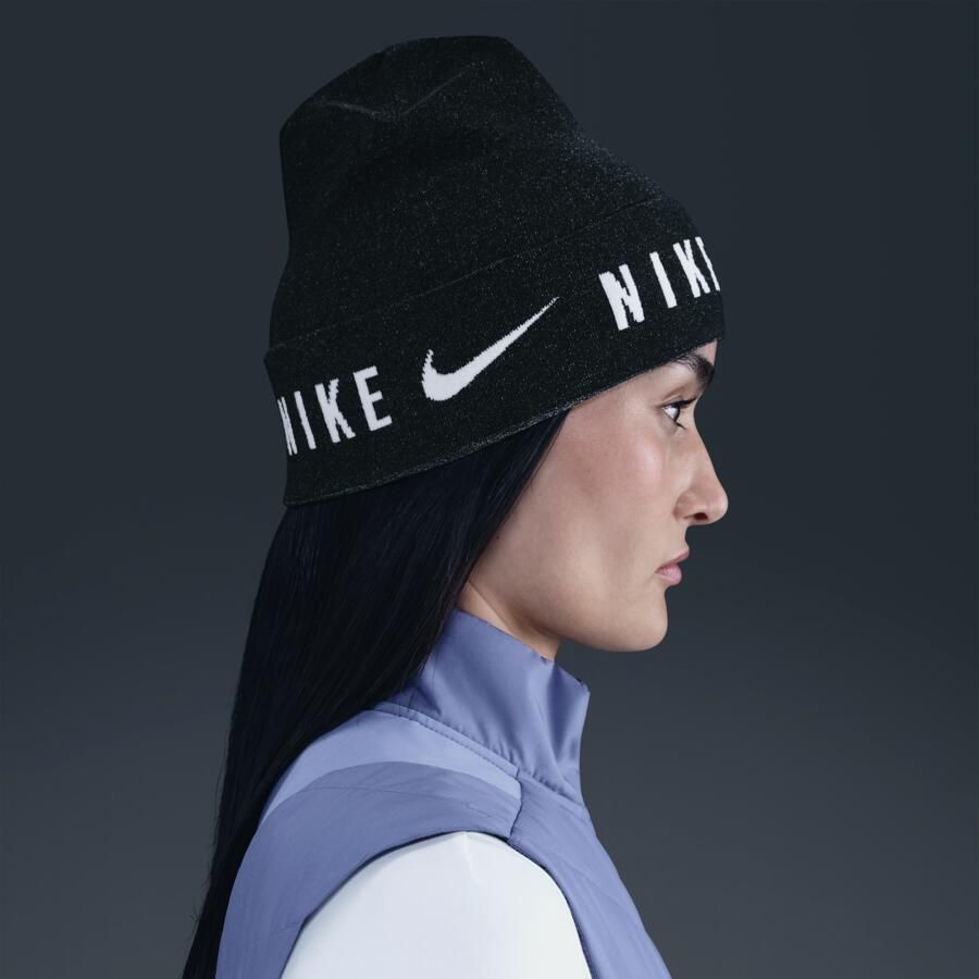 Nike Trail Dri-FIT hardloopbeanie Zwart - Foto 3