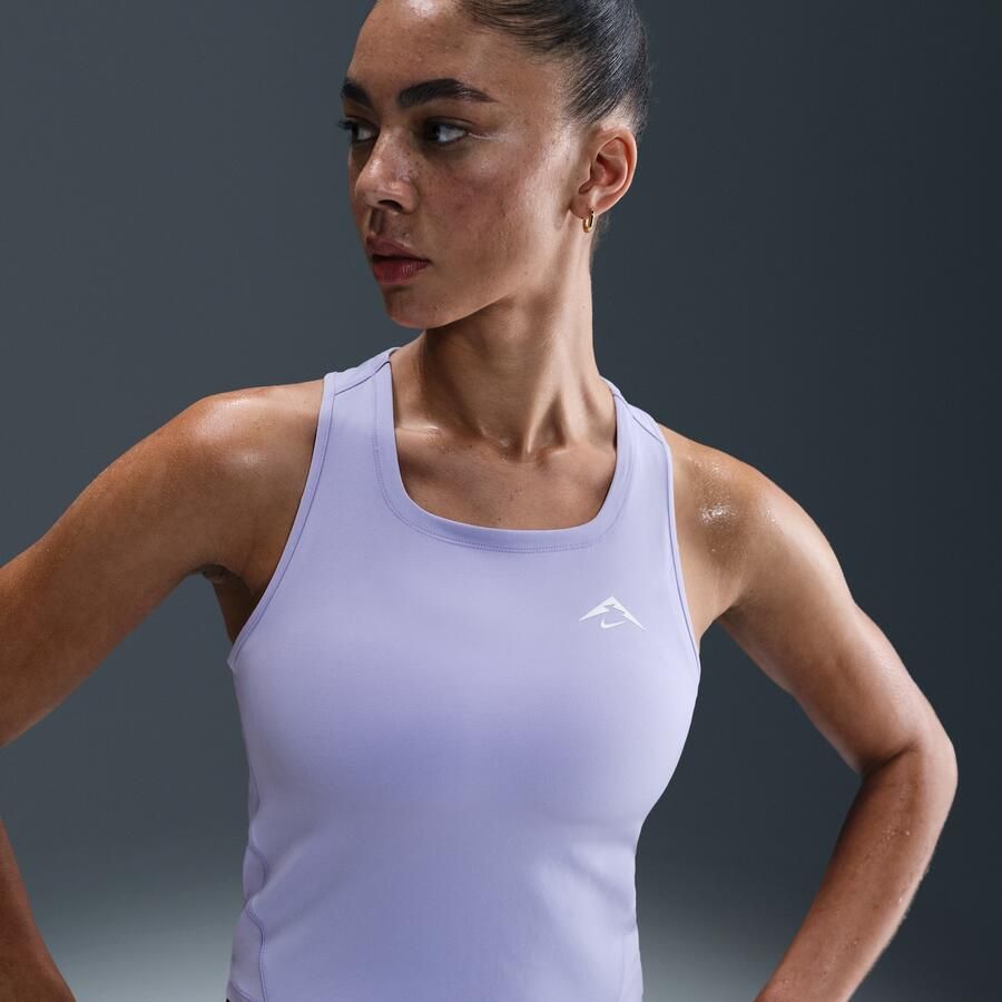 Nike Trail Dri-FIT hardlooptanktop voor dames Paars - Foto 4