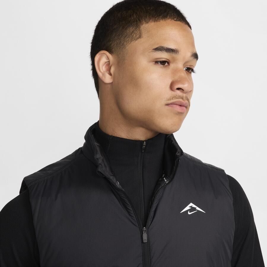Nike Trail PrimaLoft hardloopbodywarmer met Therma-FIT voor heren Zwart