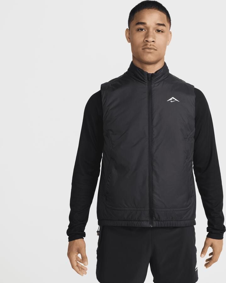 Nike Trail PrimaLoft hardloopbodywarmer met Therma-FIT voor heren Zwart - Foto 3
