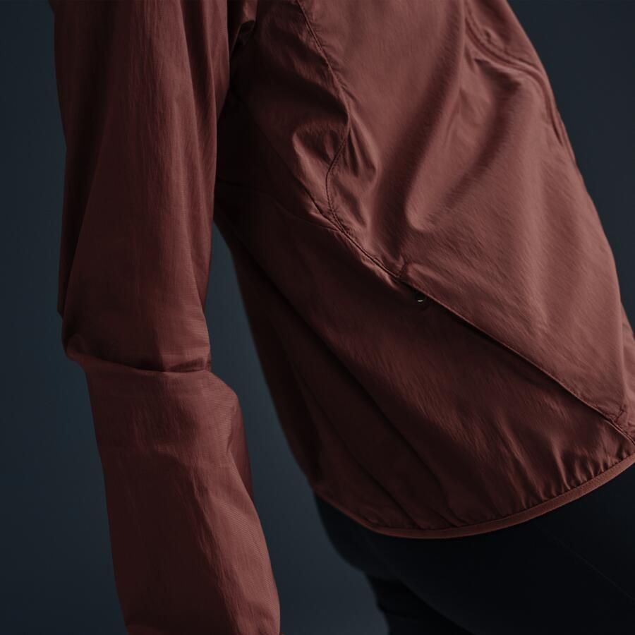 Nike Trail Repel hardloopjack voor dames Bruin