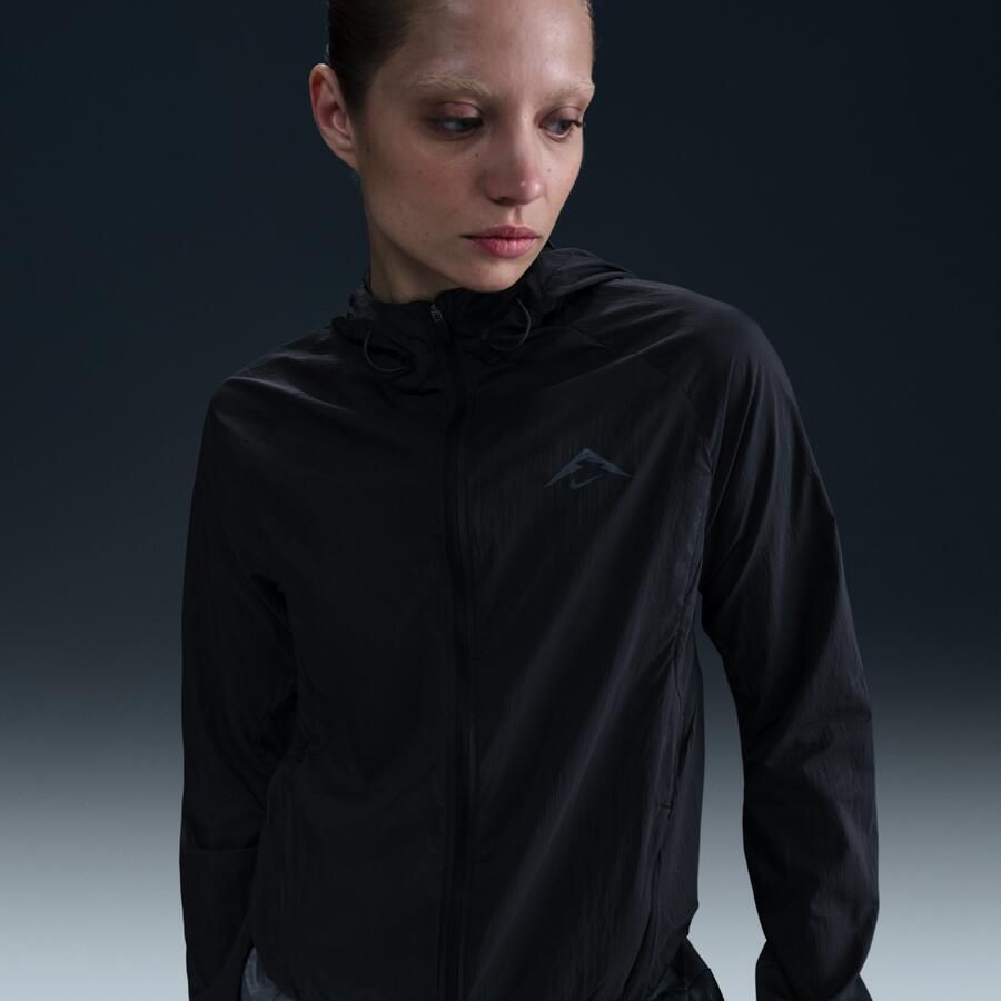 Nike Trail Repel hardloopjack voor dames Zwart - Foto 3