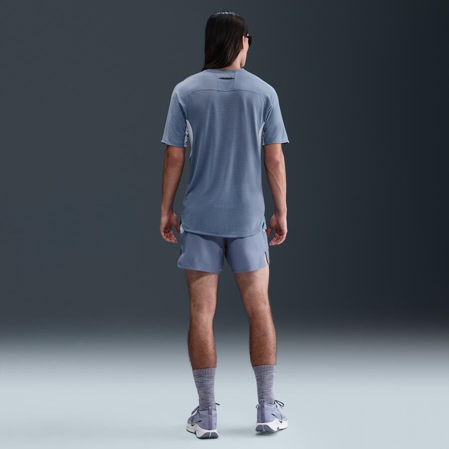 Nike Trail Second Sunrise Dri-FIT ADV hardloopshorts met binnenbroek voor heren (13 cm) Blauw - Foto 3