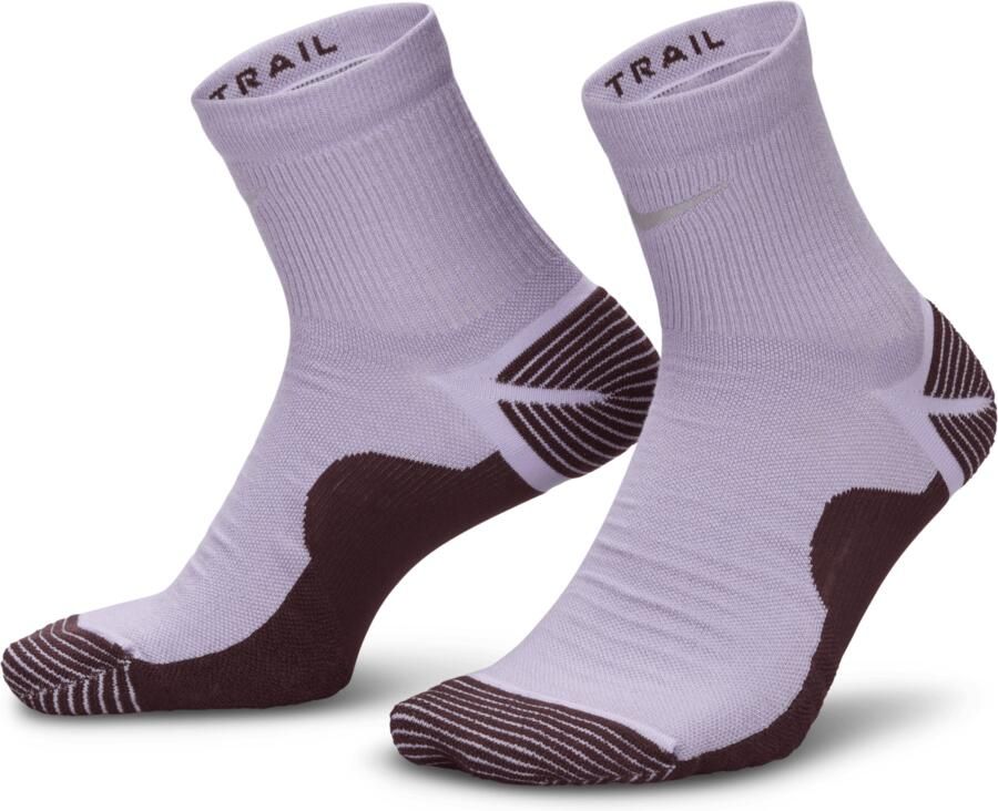 Nike trailrunningsokken (1 paar) Paars - Foto 2