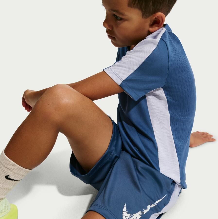 Nike Trophy23 Dri-FIT jongensshorts Blauw