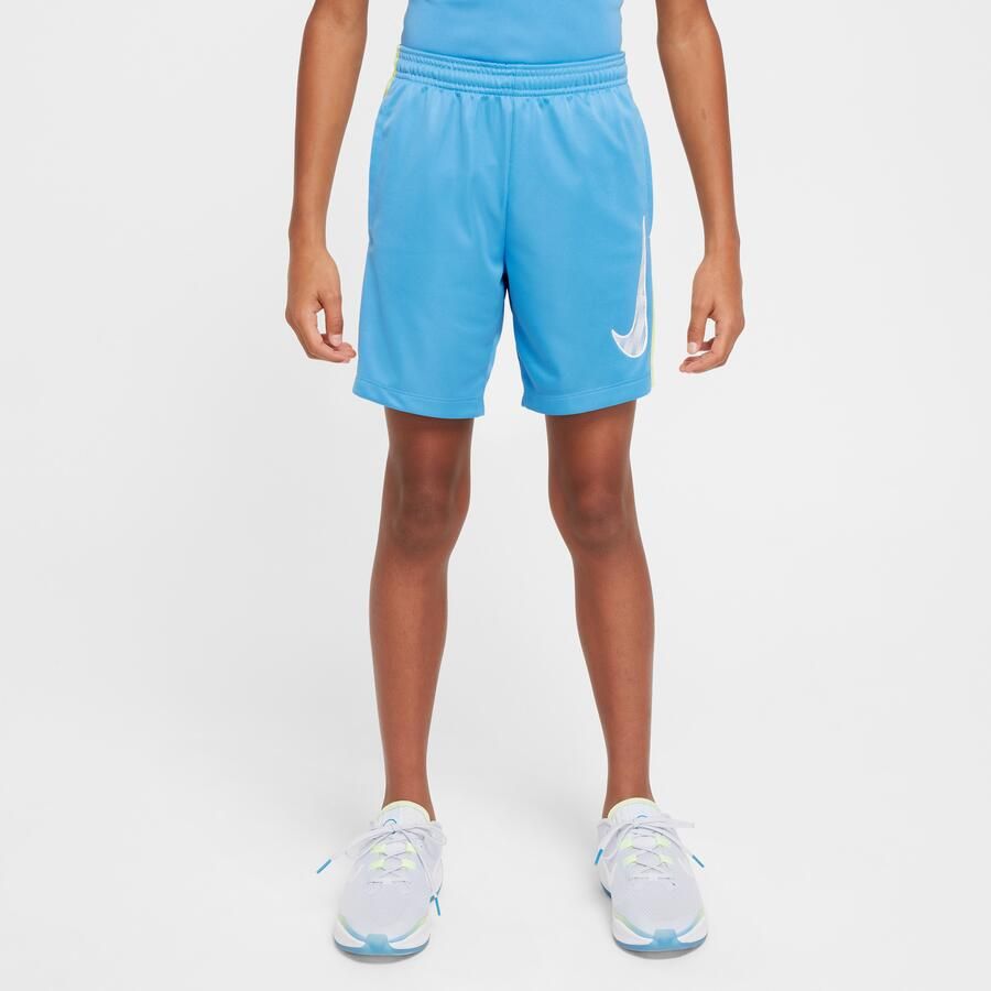 Nike Trophy23 Dri-FIT shorts voor kids Blauw - Foto 2